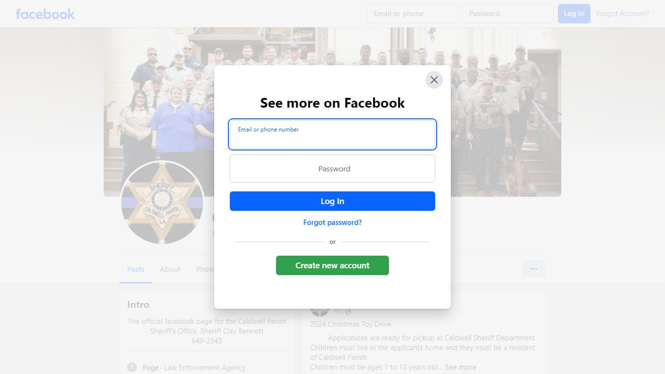 Caldwell Parish Sheriff's Office - Facebook